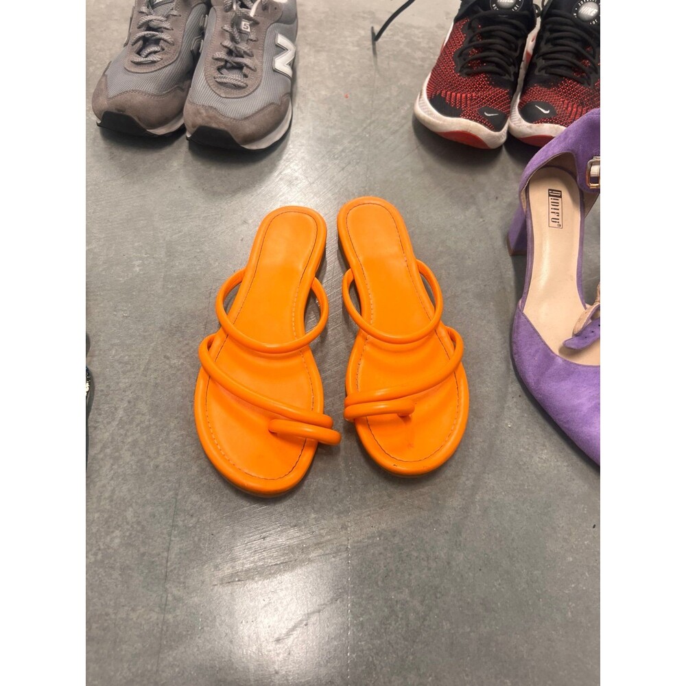 Orange Sandals Size 10W